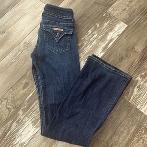 Hudson boot cut mid rise jeans great condition size 27